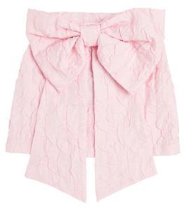 Юбка с бантом Caroline Bosmans, розовый