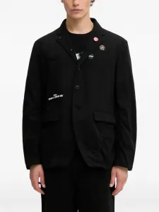 Пиджак с аппликацией Undercover, черный