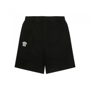 Шорты для бега A Bathing APE с нашивкой логотипа Aape, черный