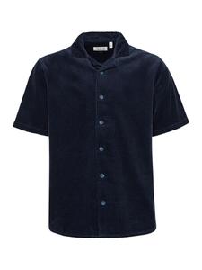 Рубашка обычного кроя на пуговицах !Solid  SDOBAN, синий