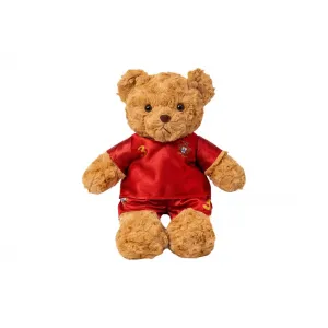 Футбольный баскетбольный медведь джерси плюшевая игрушка плюшевый мишка для подарка парню на день рождения высота 25см KUMAOYA