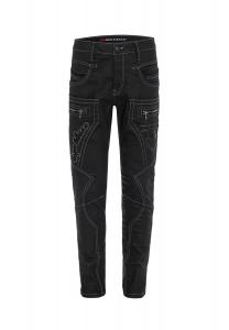 Джинсы с контрастными декоративными швами CIPO & BAXX, цвет Standard