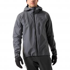 Arcteryx Альфа серия Легкая куртка Мужская, Dark Gray/Black/Dk Gray/Black