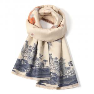 Фальшивый кашемировый вязаный шарф унисекс БЕСПЛАТНЫЙ КРОЛИКⅡ