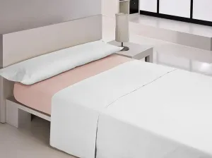 Простыня на резинке MIX COLORS Розовый King size 200 x 200 + 30 см Happy Home