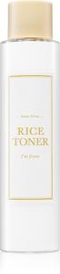 Успокаивающий и увлажняющий тоник с рисом - интенсивное восстанавливающее и укрепляющее кожу средство. I'M From, 150 мл