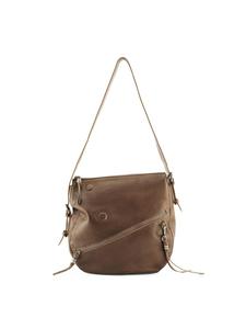 Кожаная сумка через плечо My Forever Friend 31 см в цвете ириска FREDs BRUDER