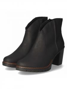 Ботильоны rieker, черный