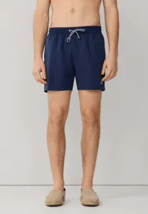 Однотонные плавательные шорты с логотипом Façonnable, Marine Blue
