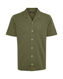 Рубашка на пуговицах классического кроя Matinique Trostol , оливковый