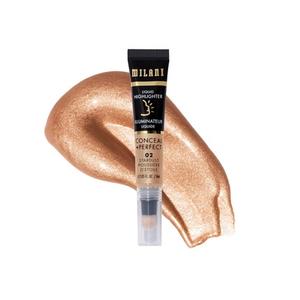 Conceal + Perfect Liquid Highlighter для дополнительного сияния и подтяжки лица Milani