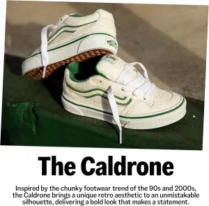 Детские кеды Vans Caldrone низкие унисекс, черный