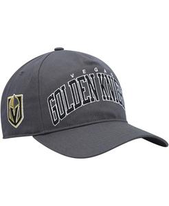 Мужская темно-серая кепка Vegas Golden Knights Block Arch Hitch Snapback '47 Brand