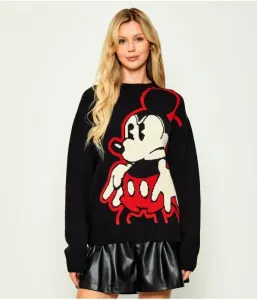 Свитер Микки Маус из Суиндона relaxed fit Desigual, черный