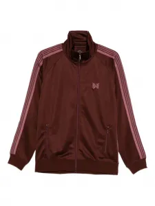 Полосатая куртка на молнии Needles, коричневый