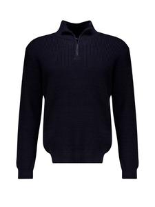 Свитер Deeluxe Henley, темно-синий