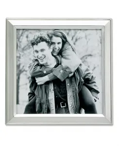 Рамка для картины из матового посеребренного металла — 5 x 5 дюймов Lawrence Frames, silver