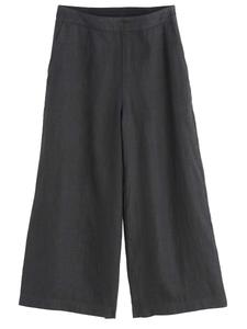 Широкие брюки Seasalt Cornwall Merrivale, черный