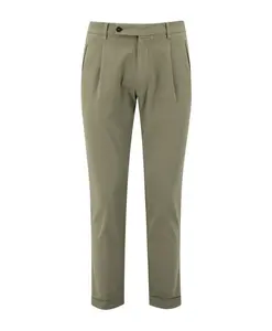 Мужские брюки из эластичного хлопка. Berwick, зеленый