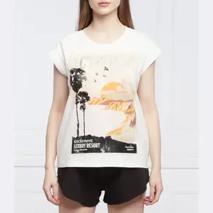 Футболка стандартного кроя Actitude_Twinset, белый