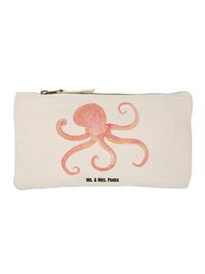 Mr. & Mrs. Panda Белая сумка-шоппер с изображением кальмара, однотонная белая