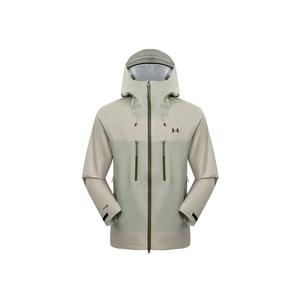 Under Armour Ветровка мужская водонепроницаемая ветронепроницаемая дышащая износостойкая, 0101 Cold Tea Gray & Light Khaki