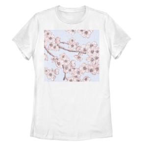 Футболка с цветочным рисунком Сакура для юниоров