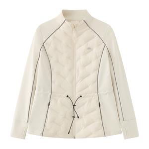 Ellesse Пуховик Women's Shell Gray с воротником стойкой утепленный