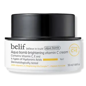 Осветляющий крем с витамином С Aqua Bomb belif