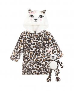 Уютный халат и набор для игр Hudson Baby, Leopard