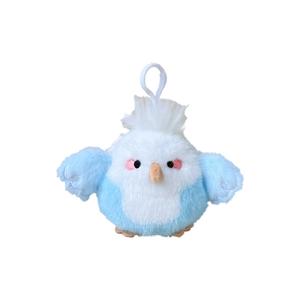 Милый и очаровательный плюшевый кулон Dopamine Milkball Bird высотой 10см/18см PUDOWRABBIT, кремовый