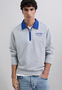 Поло Scalpers Polo shirt, Grey Melange/Light Grey