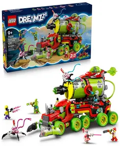 Набор для сборки игрушечного грузовика с краской Dreamzzz Mateo 71499, 929 деталей Lego, multicolor