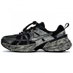 Nike Мужские кроссовки для бега V2K Run устойчивые к износу и легкие низкие черные серые