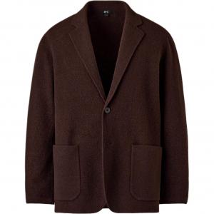 UNIQLO Коллекция Клэр Уэйт Келлер Осень-Зима 25 Деловой костюм Унисекс, Dark Brown