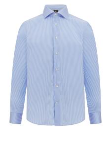 Рубашка делового покроя Regular Fit Boggi Milano, светло-синий