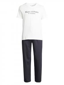 Пижама Marc O´Polo Bodywear Mix & Match Organic Cotton, цвет dark navy/white cotton