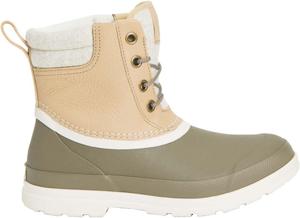 Женские оригинальные резиновые сапоги Muck с шнуровкой, Taupe/Walnut