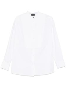 LIU JO рубашка со складками, белый