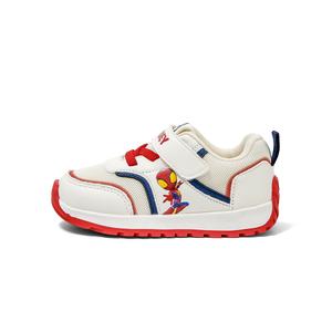 Кроссовки для малышей Spider-Man Series с противоскользящей подошвой, износостойкие, амортизирующие, низкие Disney, бежевый/синий