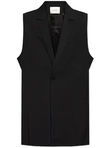 Жилет на пуговицах ENTIRE STUDIOS, черный