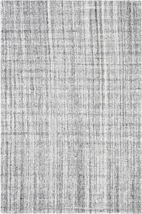 Ковер SAFAVIEH, 122 x 183 см, Abstract Collection, Grey & Black, ручной работы из шерсти и вискозы, идеален для помещений с высокой проходимостью: прихожая, гостиная, спальня (ABT604F)