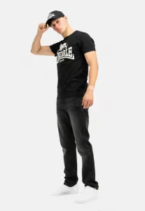 Normale passform two pack kelso print tshirt Lonsdale, Black White