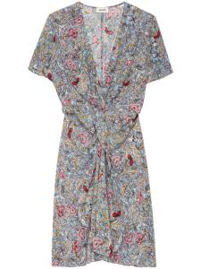 Zadig&Voltaire платье мини Rozom, синий