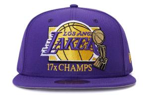 New Era Кепка бейсболка Los Angeles Lakers NBA20, Purple