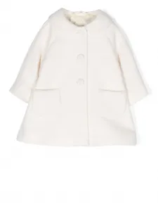 Пальто с воротником Питер Пэн Il Gufo, нейтральный