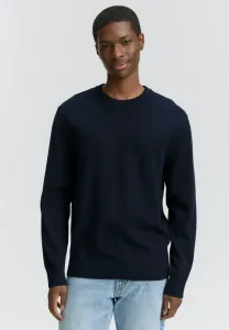 Простой джемпер с круглым вырезом Tom Tailor Denim, Dark Navy