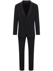 Шерстяной костюм от Джорджио Армани Giorgio Armani, черный