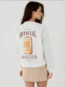 Hiccup Свитшот в белом цвете