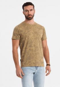 Футболка с принтом Ombre, оливковый